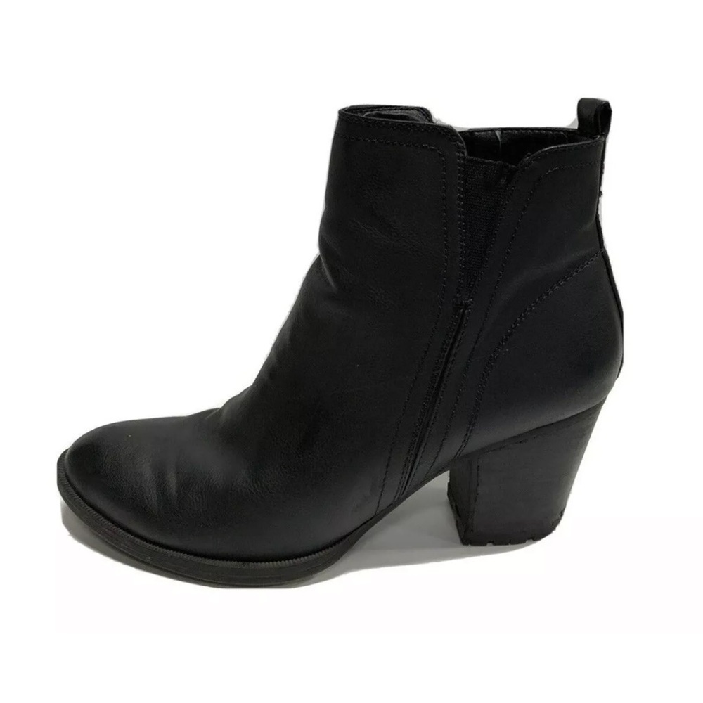 Sam Edelman Women’s Circus, Black Zip Booties, Size 8.5 M